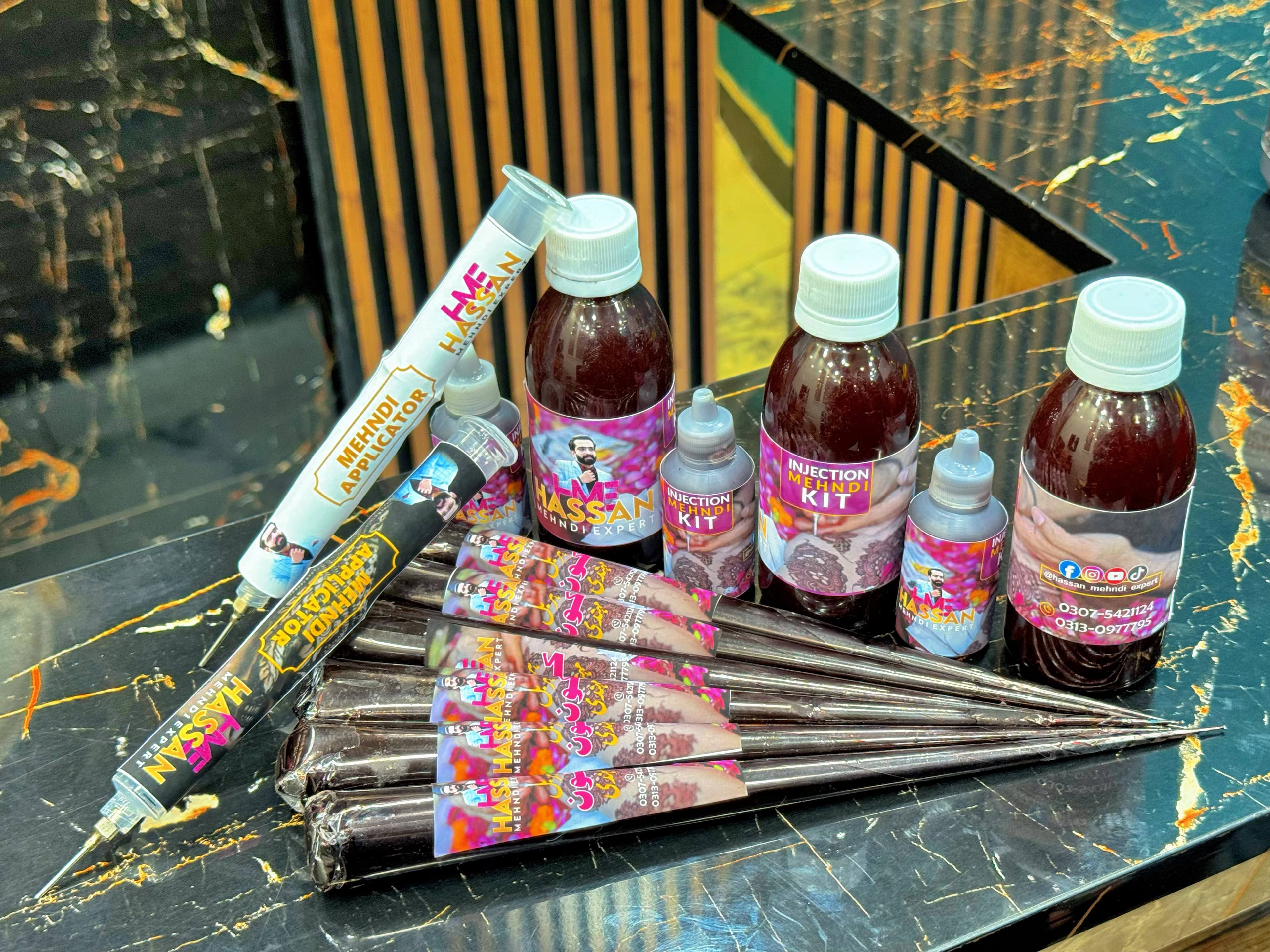 Medium Injection Mehndi Kit