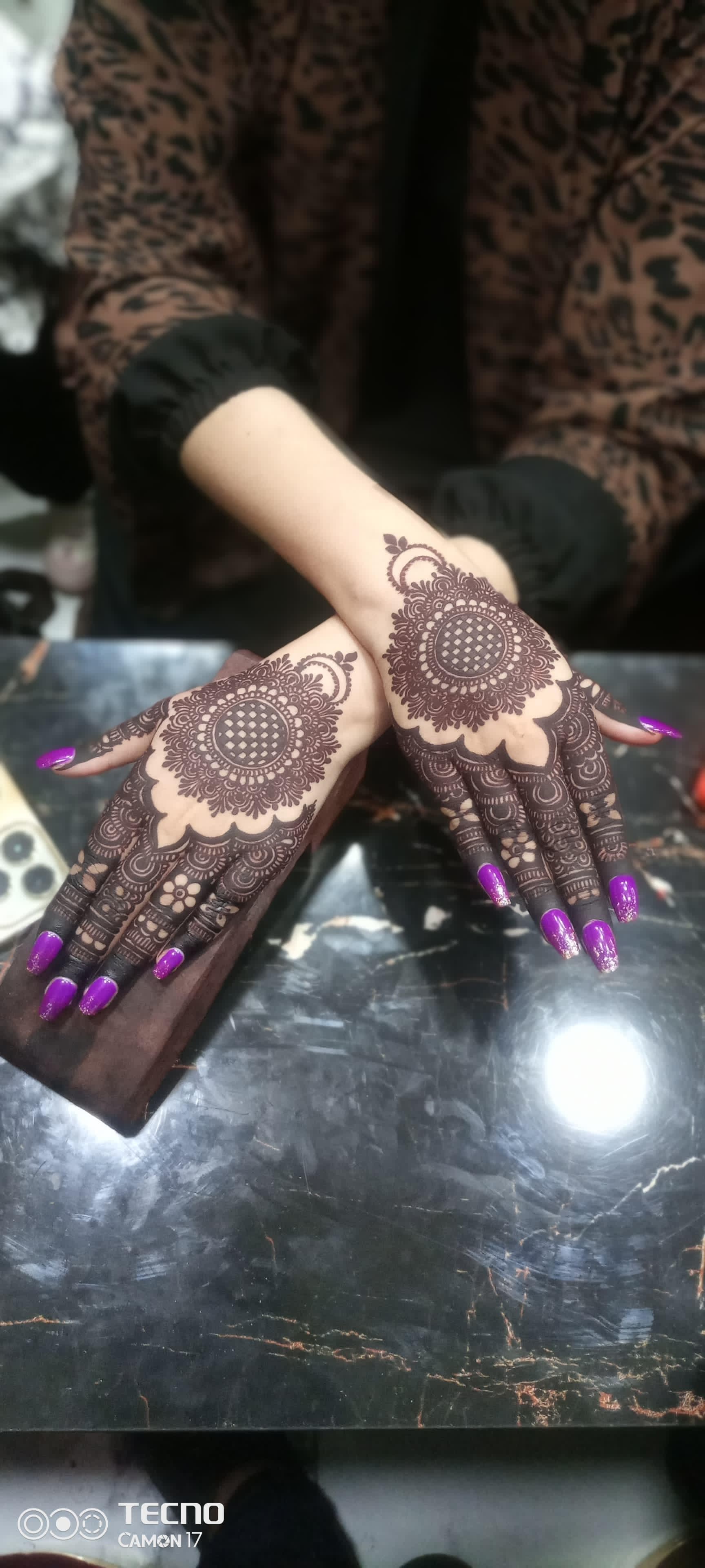 Party Mehndi Design 4