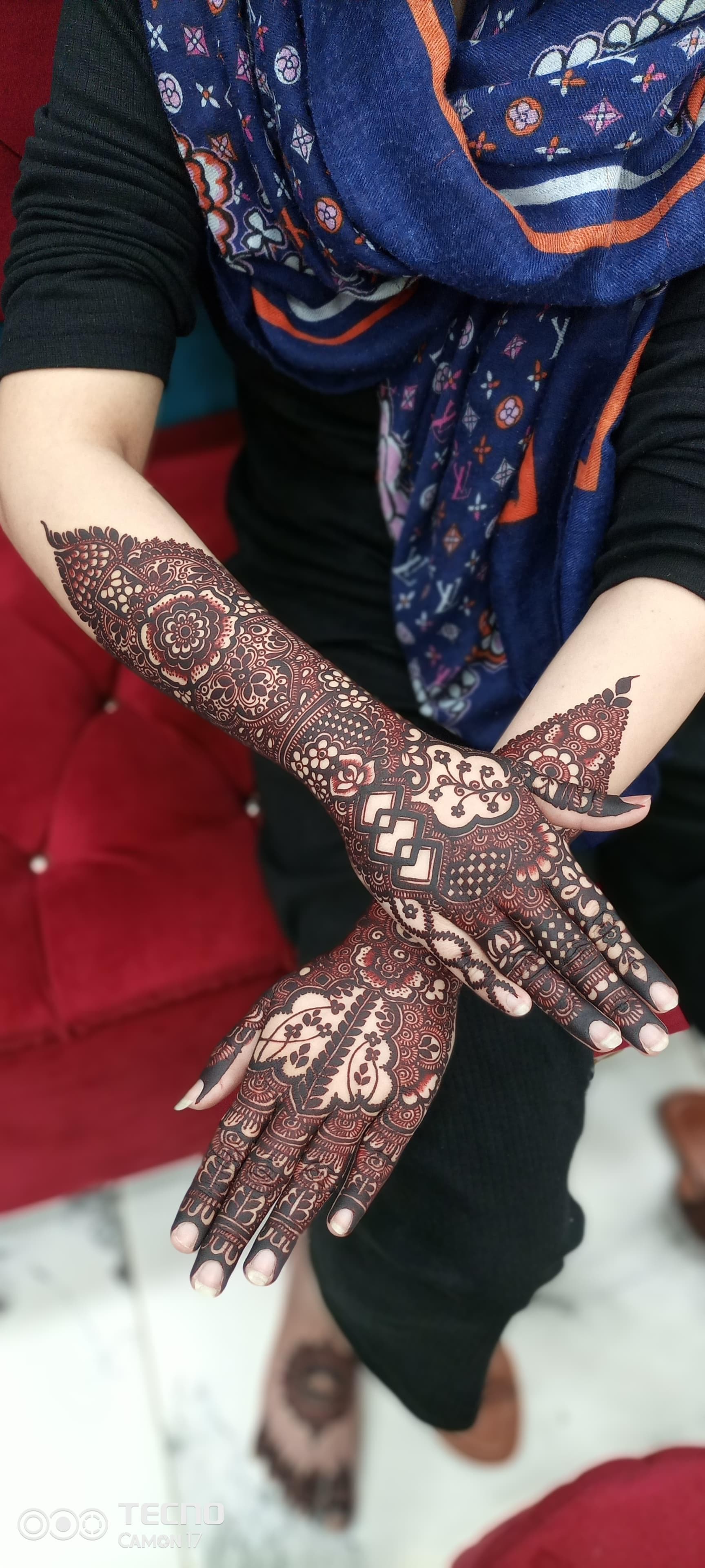 Quarter Mehndi Design 4