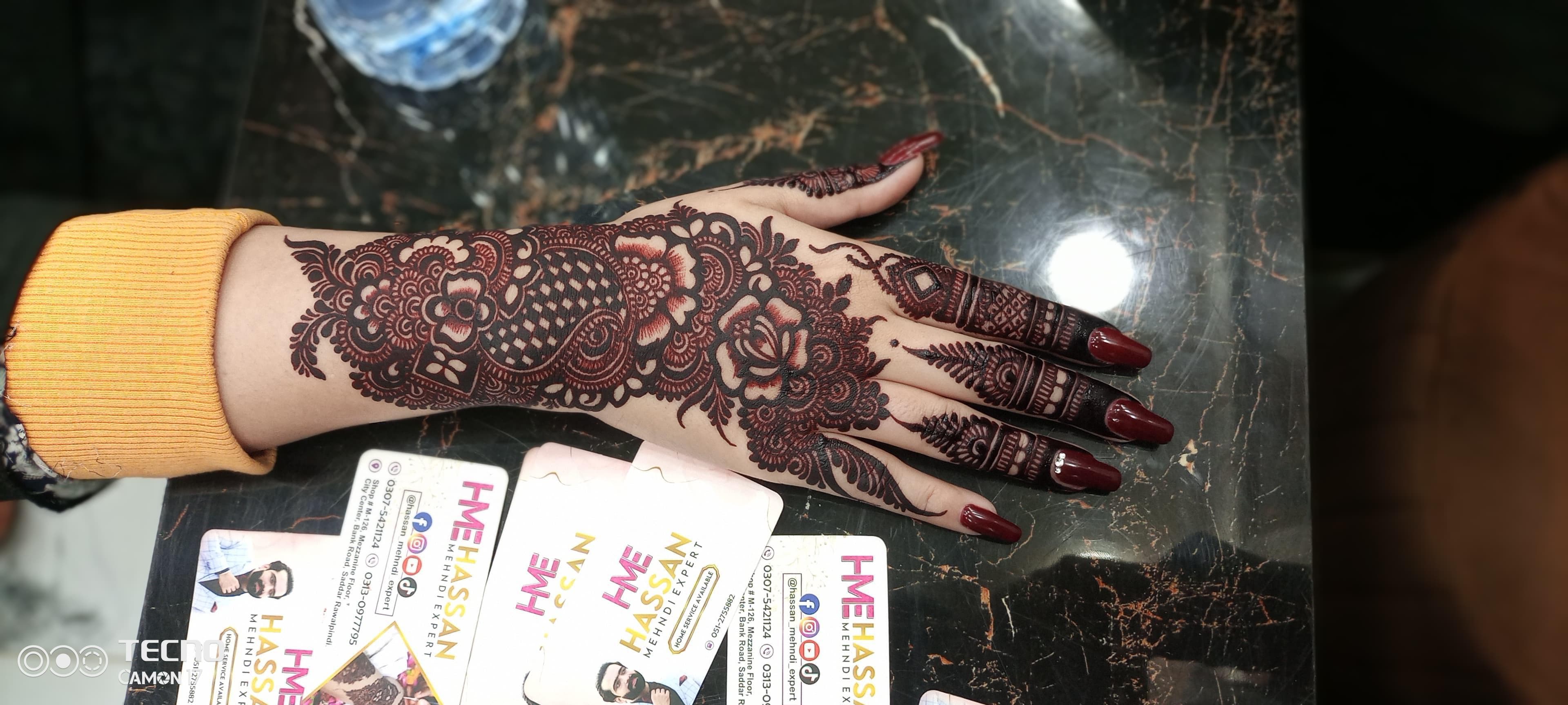 Quarter Mehndi Design 4