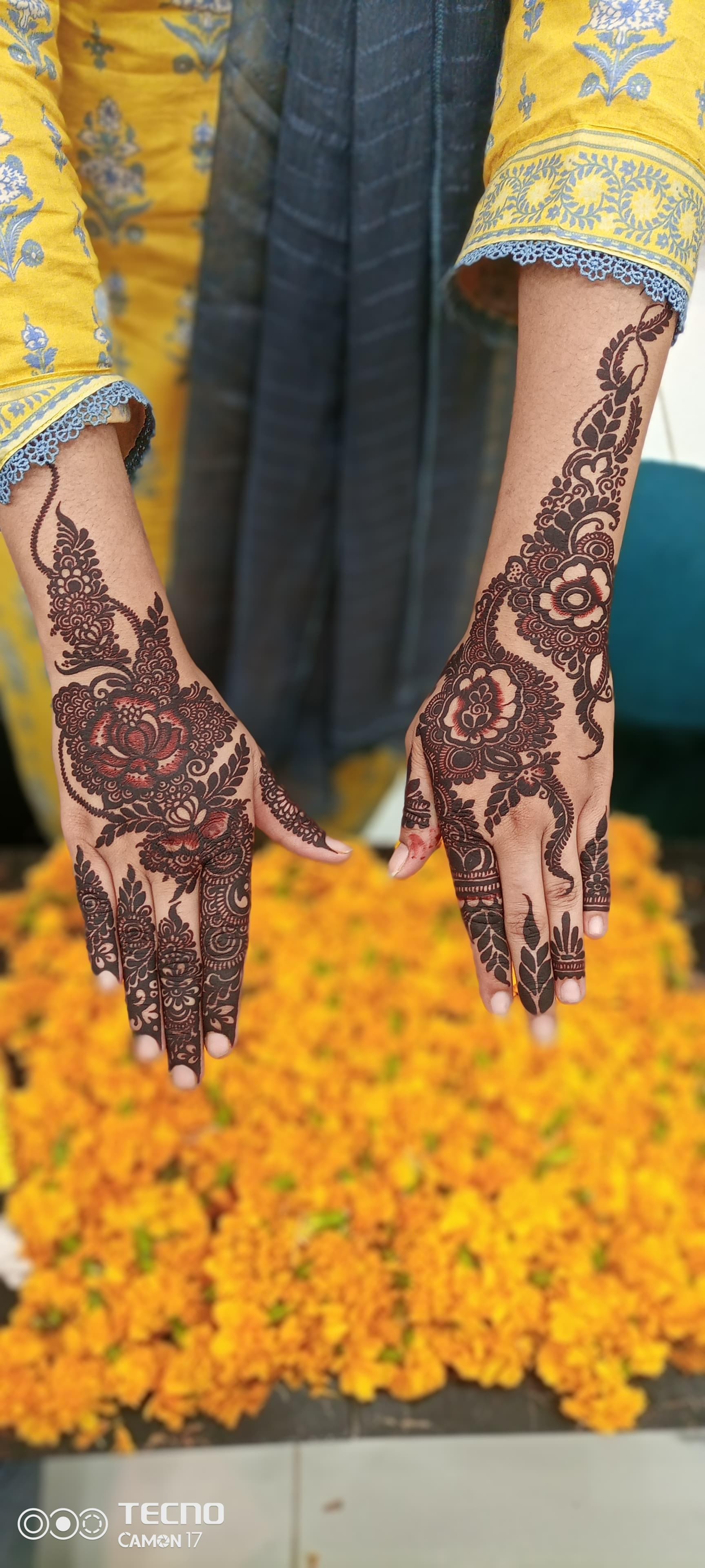 Quarter Mehndi Design 4
