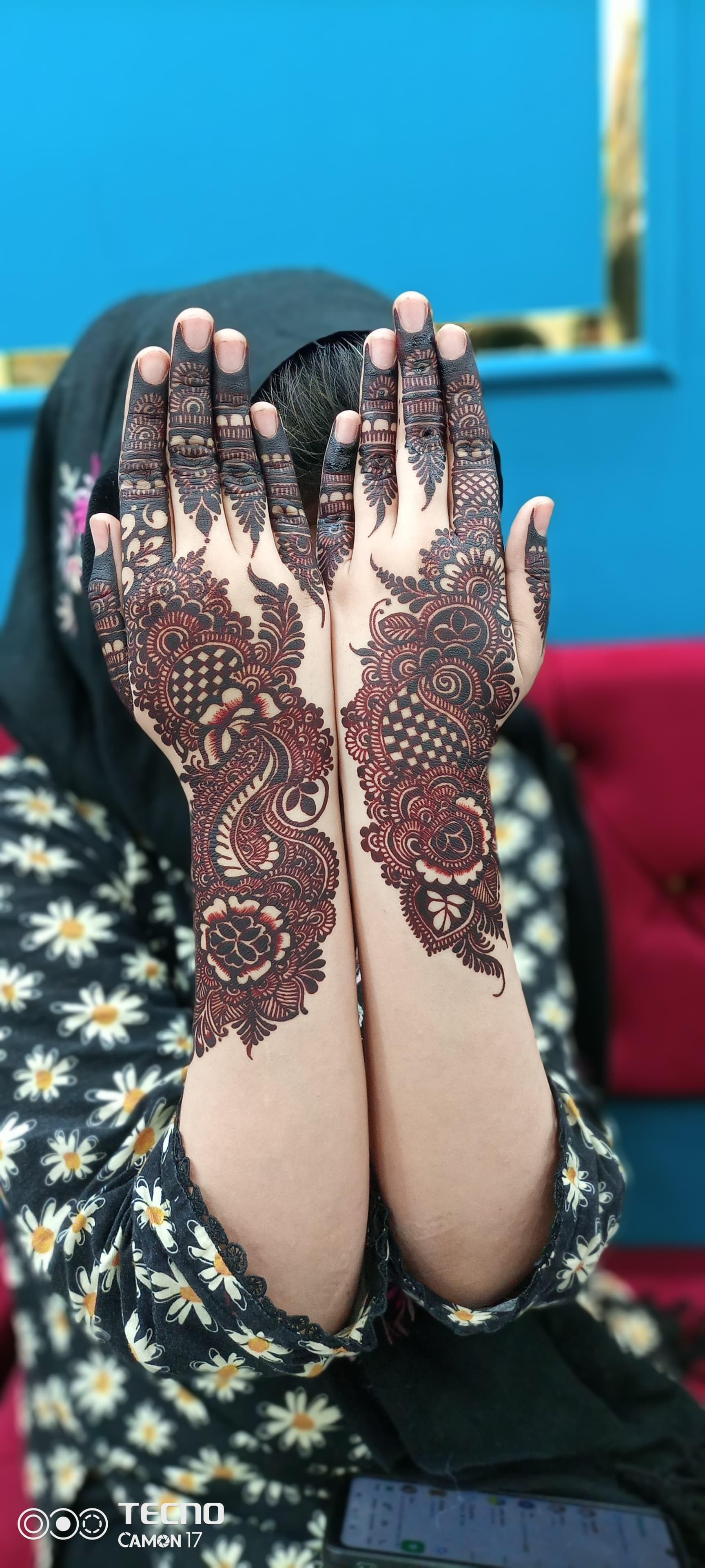 Quarter Mehndi Design 4